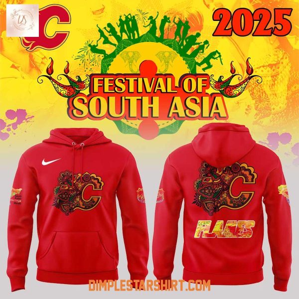 Calgary Flames Festival Of South Asian 2025 Hoodie Shirt