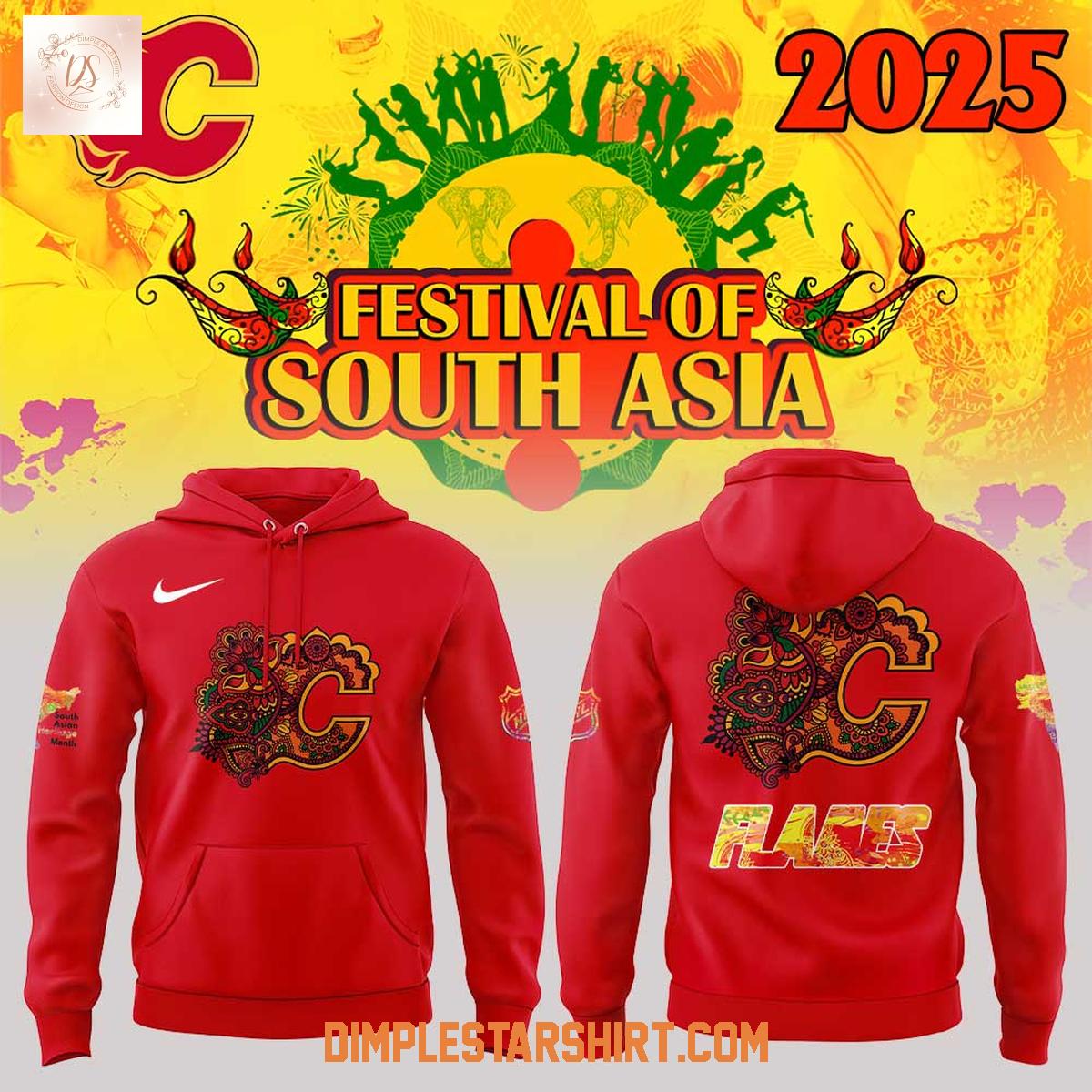 Calgary Flames Festival Of South Asian 2025 Hoodie Shirt Calgary Flames Festival Of South Asian 2025 Hoodie Shirt