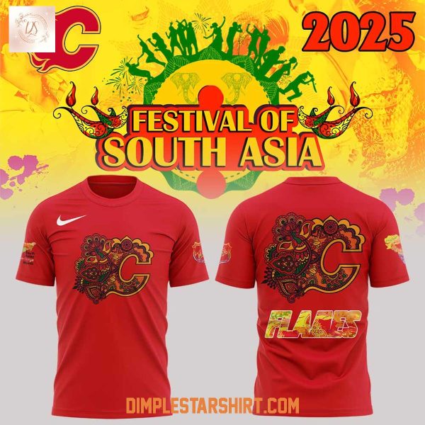 Calgary Flames Festival Of South Asian 2025 Hoodie Shirt