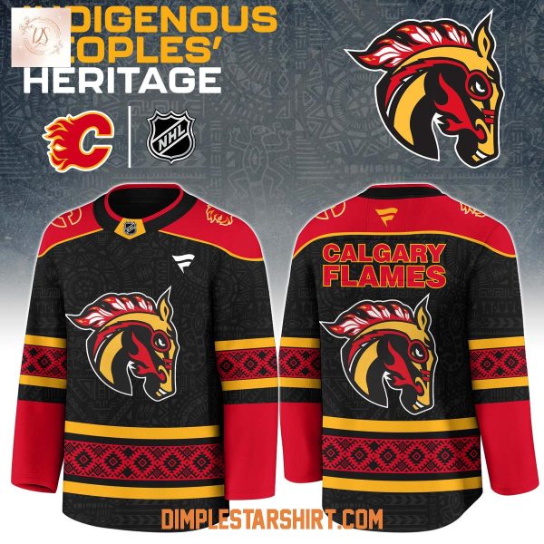 Calgary Flames Indigenous Peoples' Heritage Jersey