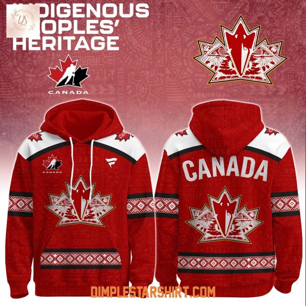 Canada Hockey Indigenous Peoples' Heritage Hoodie Shirt