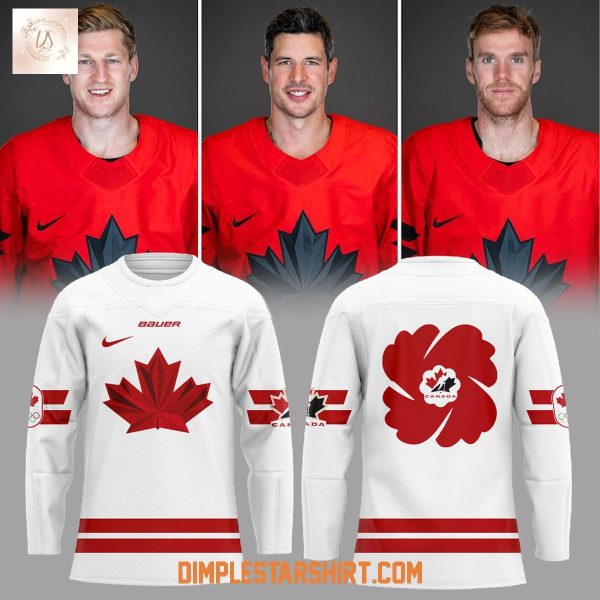 Canada Hockey New Uniform For 2026 Winter Olympics Jersey