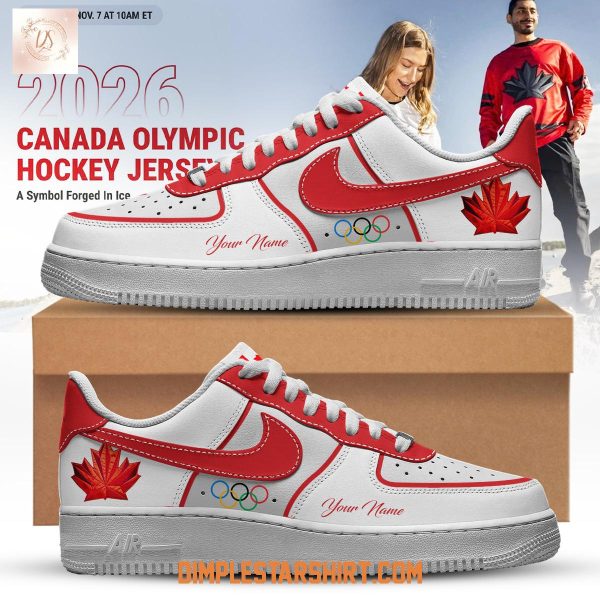 Canada Olympic Hockey 2026 Air Force 1 Shoes