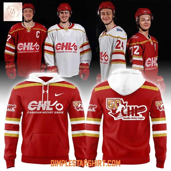 Canadian Hockey League 50th Celebration Hoodie Shirt