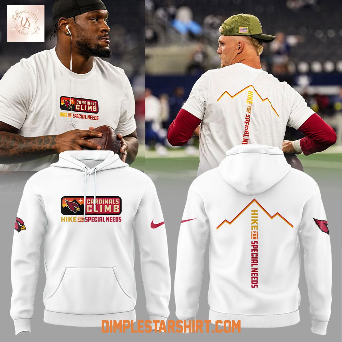 Cardinals Climb Hike For Special Needs 2025 Hoodie Shirt Cardinals Climb Hike For Special Needs 2025 Hoodie Shirt