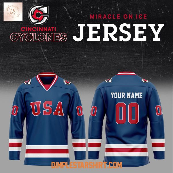 Cincinnati Cyclones Our Latest US 2025 Hockey Jersey