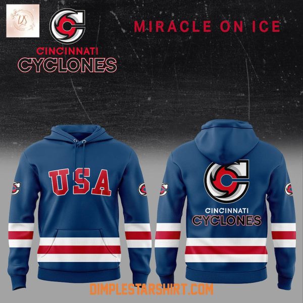 Cincinnati Cyclones Our Latest US 2025 Hoodie Shirt