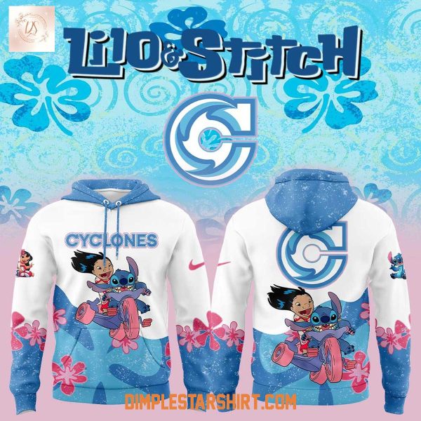Cincinnati Cyclones x Lilo And Stich 2025 Hoodie Shirt