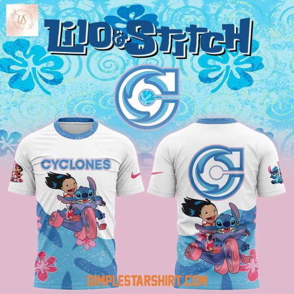 Cincinnati Cyclones x Lilo And Stich 2025 Hoodie Shirt