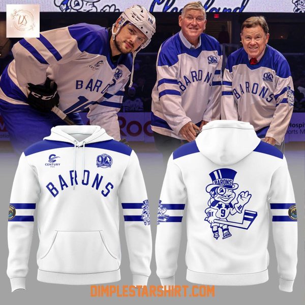Cleveland Monsters Barons Night Hoodie Shirt