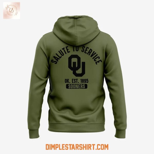 Coach Brent Venables Oklahoma Sooners Salute To Service Hoodie Shirt