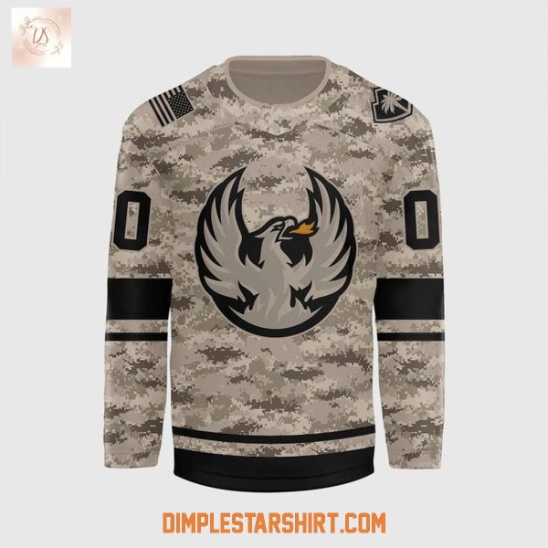 Coachella Valley Firebirds Military Appreciation Night 2025 Hockey Jersey