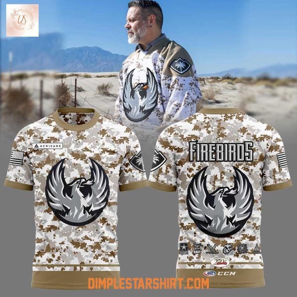 Coachella Valley Firebirds Military Appreciation Night Hoodie Shirt