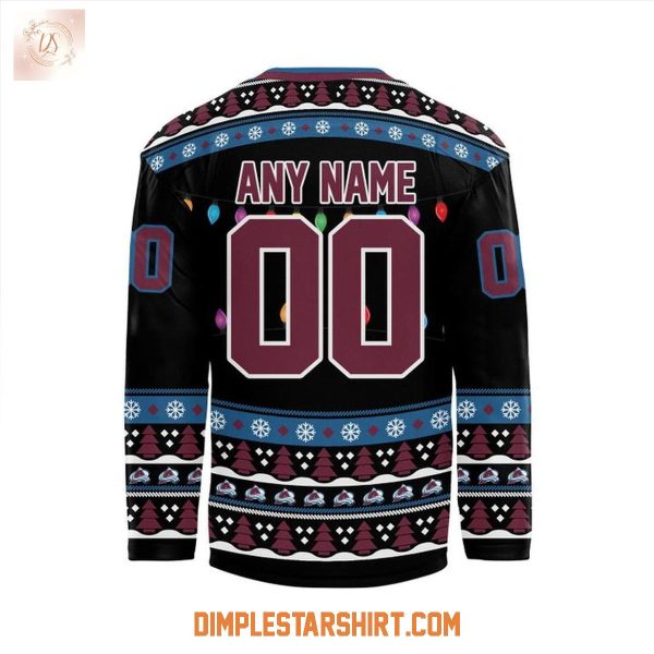 Colorado Avalanche Merry Christmas 2025 Hockey Jersey