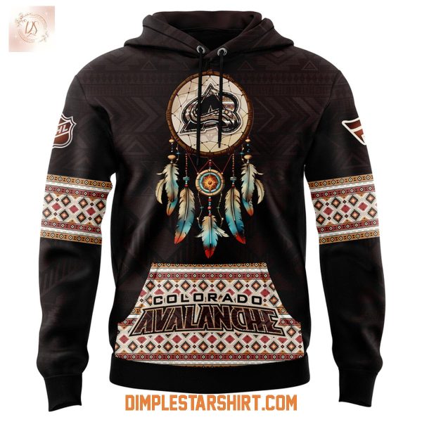 Colorado Avalanche Native American Heritage 2025 Hoodie Shirt