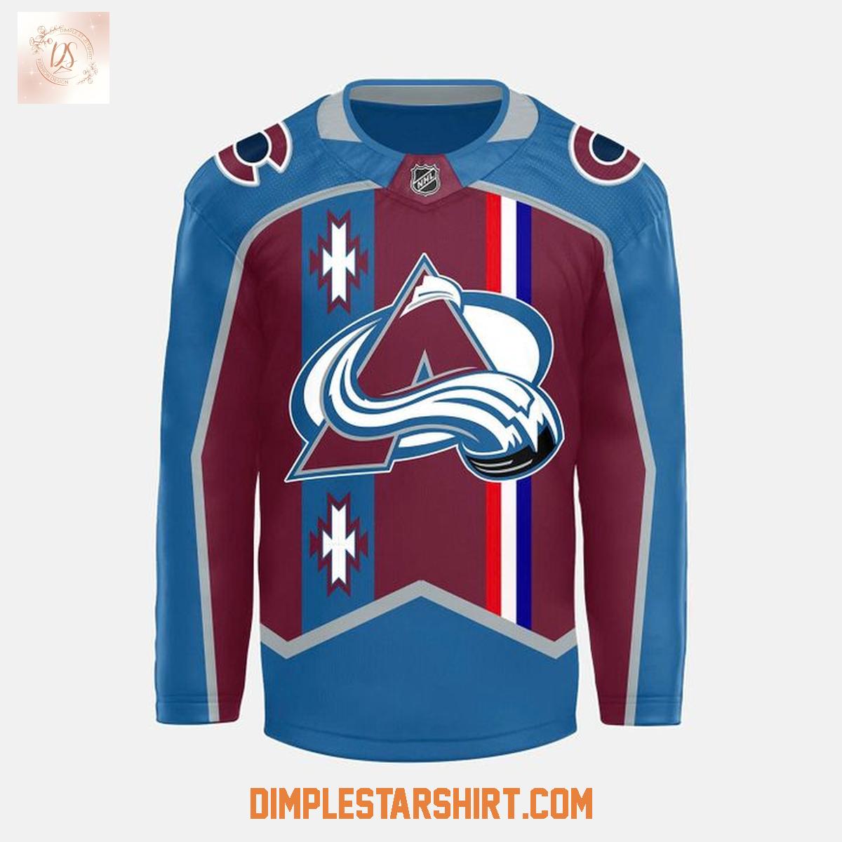 Colorado Avalanche Native American Heritage Month 2025 Hockey Jersey