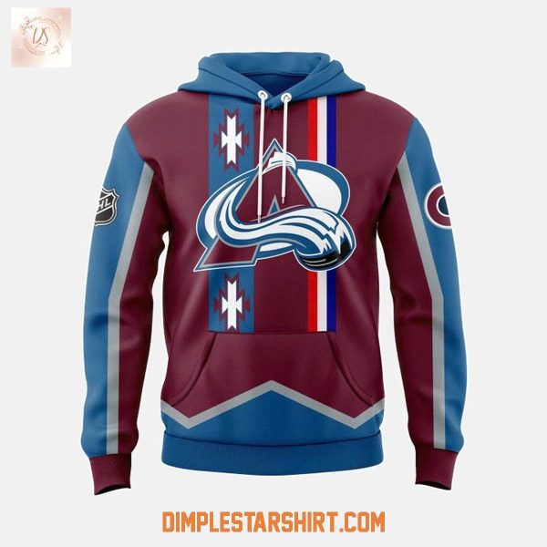 Colorado Avalanche Native American Heritage Month 2025 Hoodie Shirt