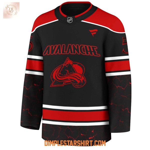 Colorado Avalanche x Stranger Things 5 One Last Adventure Jersey