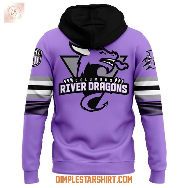 Columbus River Dragons Hockey Fights Cancer 2025 Hoodie Shirt
