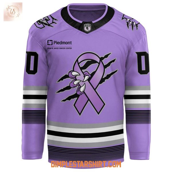 Columbus River Dragons Hockey Fights Cancer 2025 Jersey