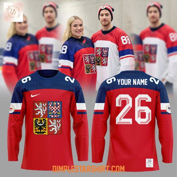 Czech Hockey Team Olympic Winter 2026 Jersey