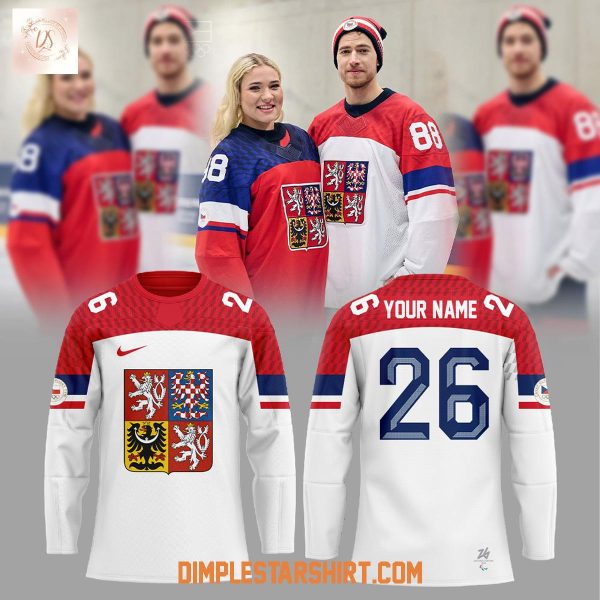 Czech Hockey Team Olympic Winter 2026 Jersey