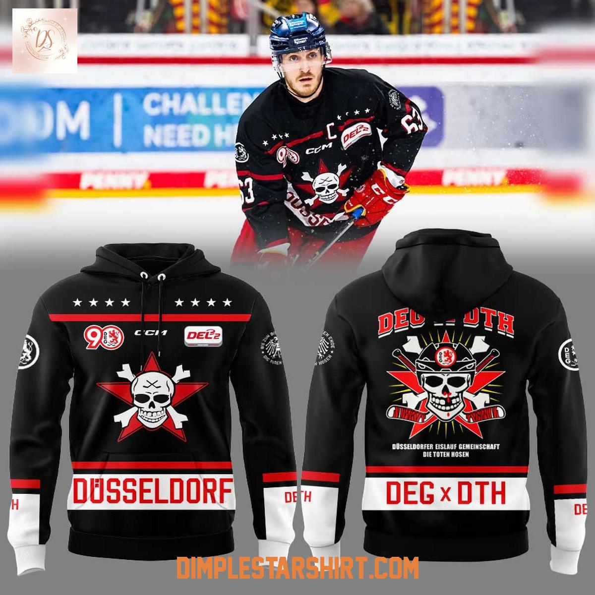 DEG Eishockey x DTH Perfecy Uniform 2025 Hoodie Shirt DEG Eishockey x DTH Perfecy Uniform 2025 Hoodie Shirt