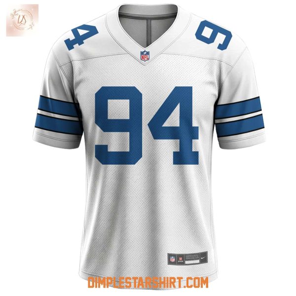 Dallas Cowboys In Memory Of Marshawn Kneeland White Foootball Jersey