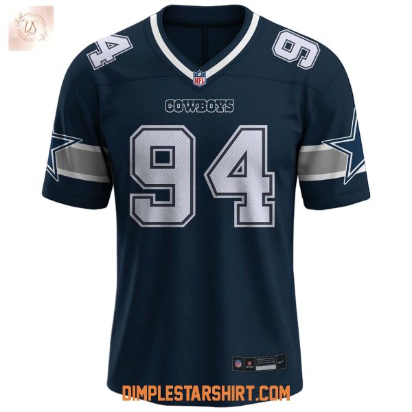 Dallas Cowboys Memories Marshawn Kneeland Forever 94 Football Jersey