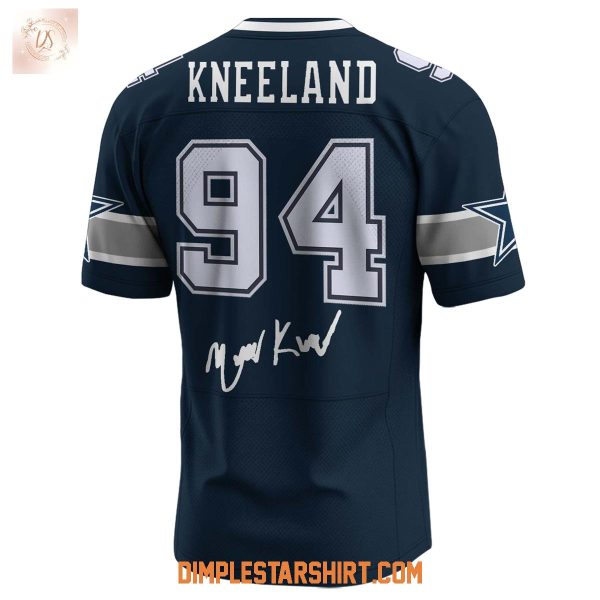 Dallas Cowboys Memories Marshawn Kneeland Forever 94 Football Jersey