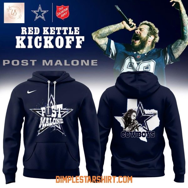 Dallas Cowboys x Post Malone Halftime On CSB Thanksgiving Day Hoodie T-Shirt