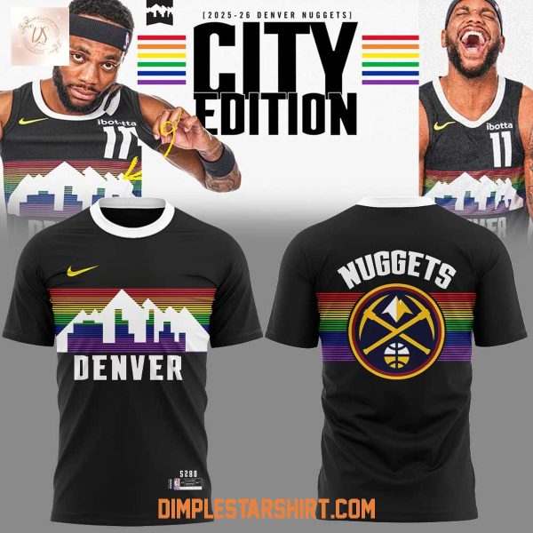 Denver Nuggets New City Edition Uniform 2025 Hoodie Shirt