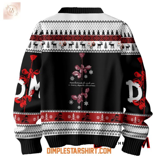 Depeche Mode 45th Anniversary 1980 2025 Memories Ugly Sweater