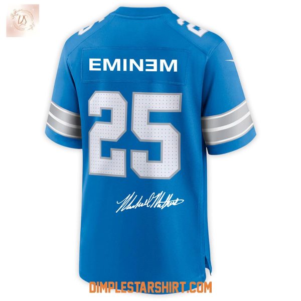 Detroit Lion x Eminem Thanksgiving Halftime Show Jersey