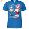 Chicago Bears And Blackhawks x Snoopy Christmas T Shirt