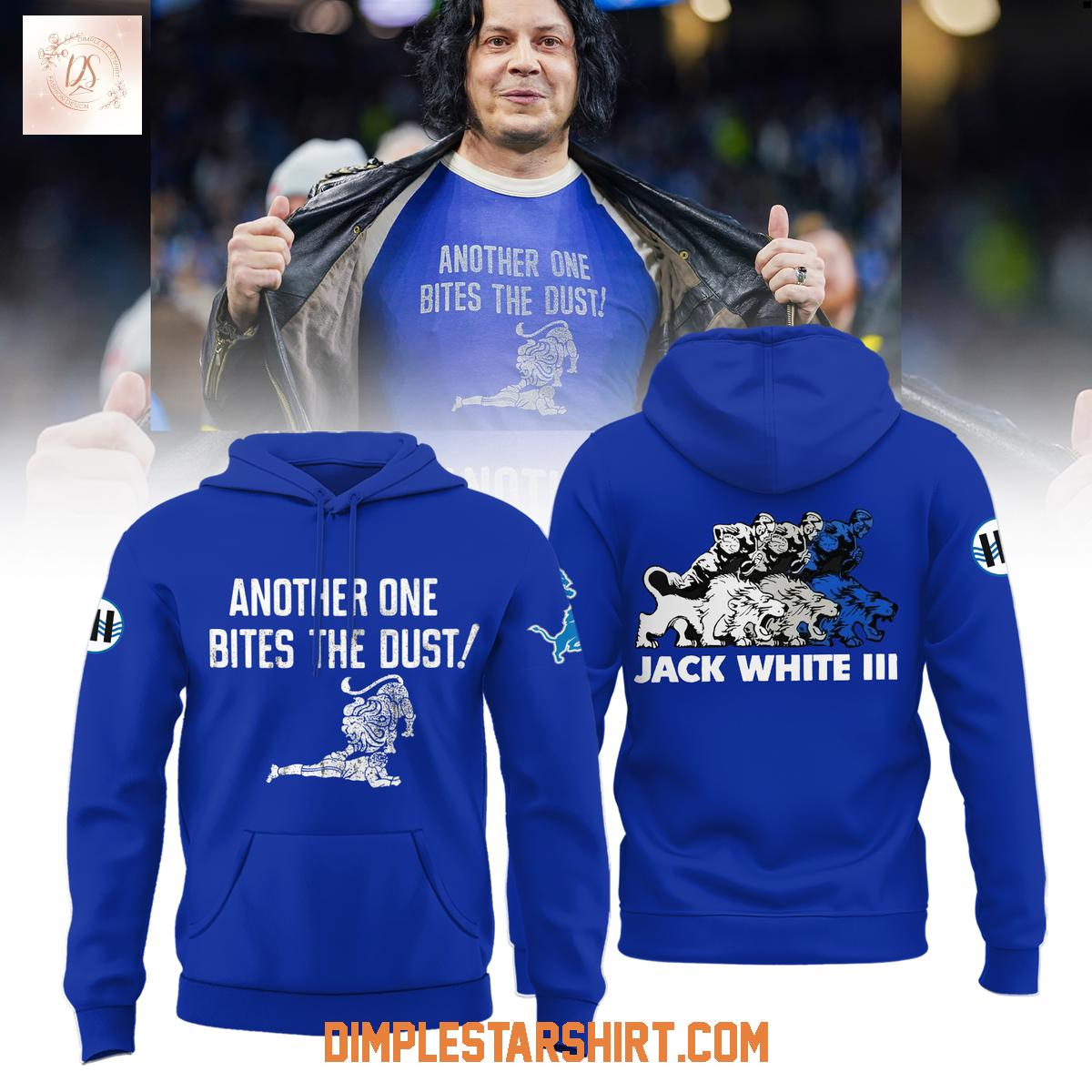 Detroit Lions x Jack White Thanksgiving Halftime Show Another One Bites The Dust Hoodie Shirt Detroit Lions x Jack White Thanksgiving Halftime Show Another One Bites The Dust Hoodie Shirt