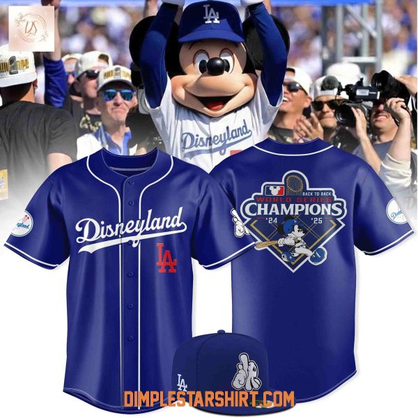 Disneyland x Los Angeles Dodgers World Series Champions 2025 Jersey