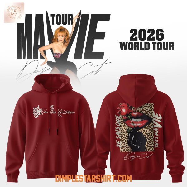 Doja Cat Rose Ma Vie World Tour 2026 Hoodie Shirt