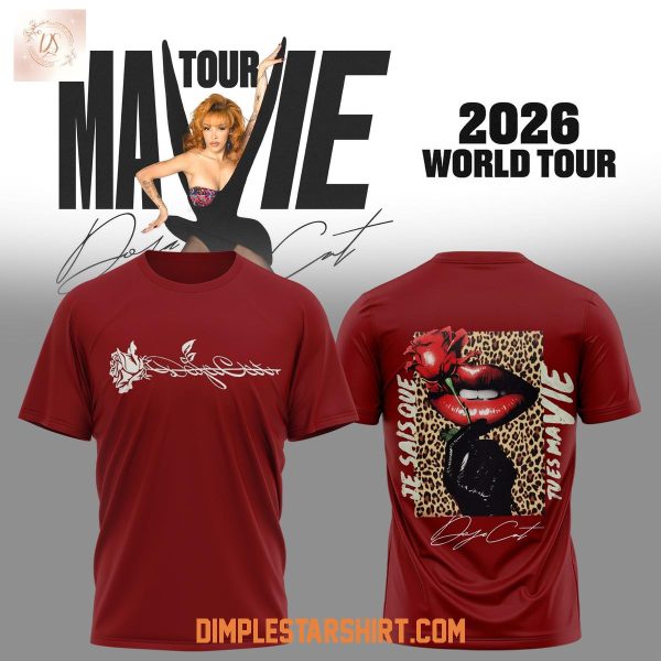 Doja Cat Rose Ma Vie World Tour 2026 Hoodie Shirt