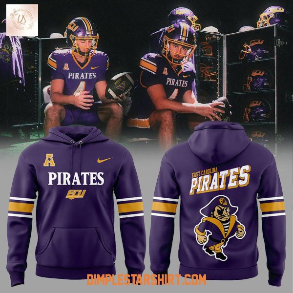 East Carolina Pirates Dads Homecoming Flashbacks Uniform 2025 Hoodie Shirt