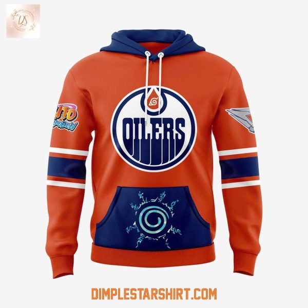 Edmonton Oilers Anime Night aruto Shippuden Hoodie Shirt