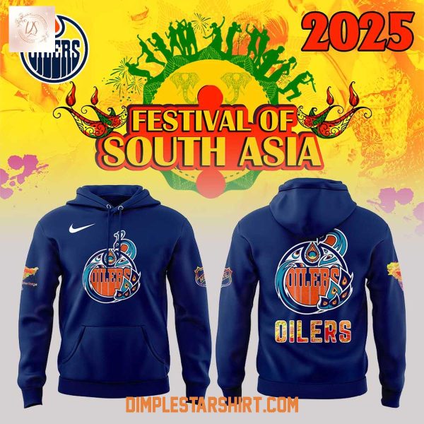 Edmonton Oilers Leafs Festival Of South Asian 2025 Hoodie Shirt
