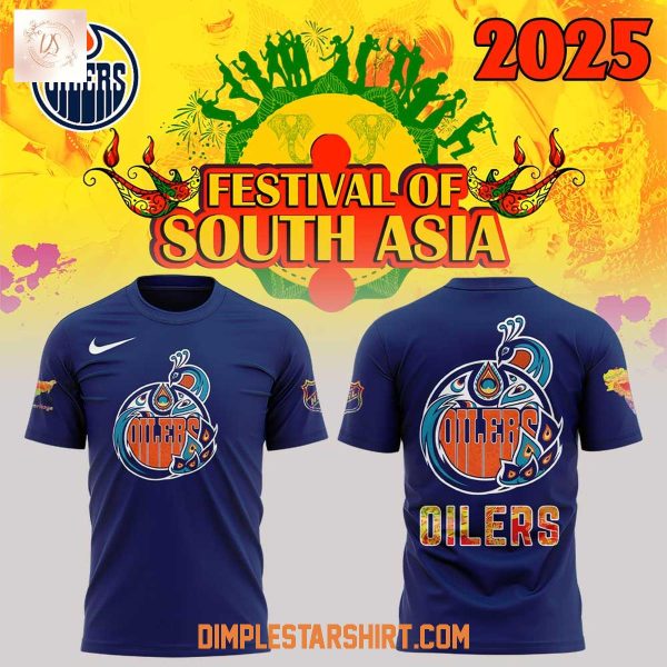 Edmonton Oilers Leafs Festival Of South Asian 2025 Hoodie Shirt