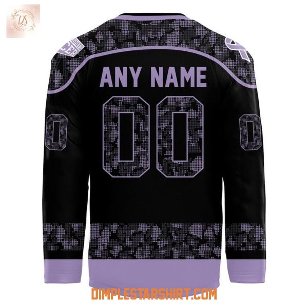 Fayetteville Marksmen Hockey Fight Cancer 2025 Hockey Jersey