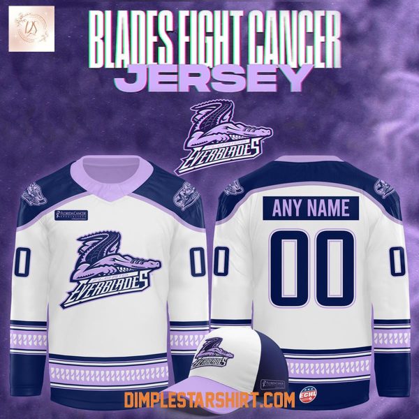 Florida Everblades Fights Cancer Jersey