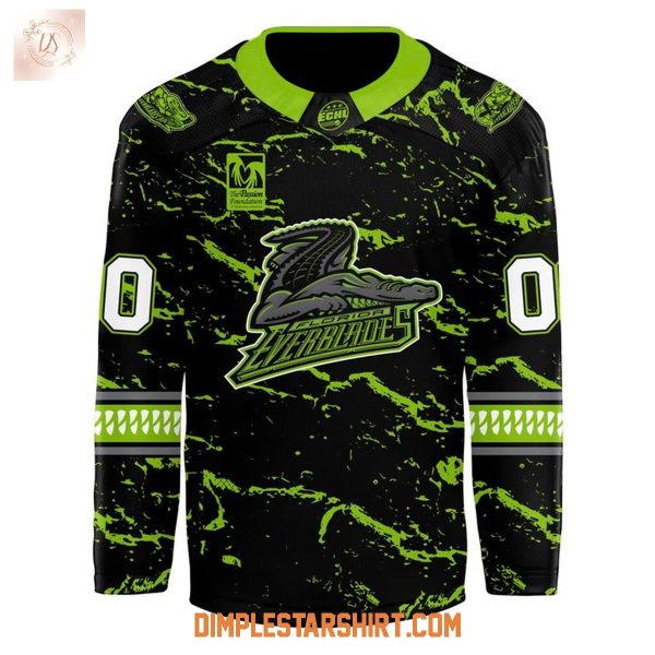 Florida Everblades x Blackout Night 2025 26 Jersey