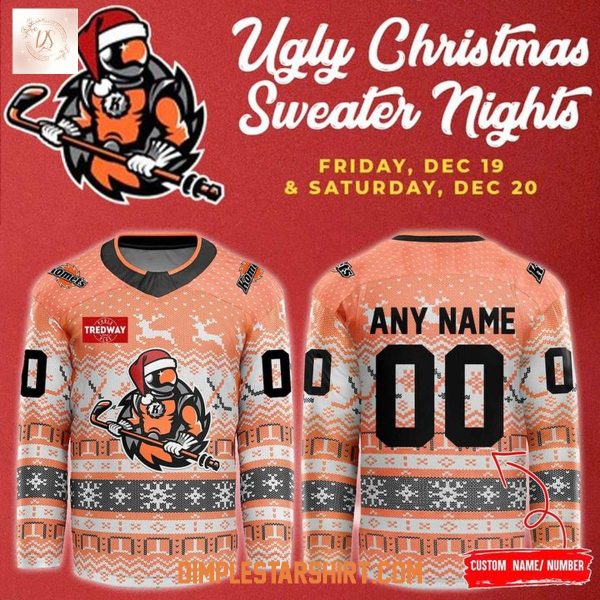 Fort Wayne Komets Ugly Christmas Sweater Nights 2025 Jersey