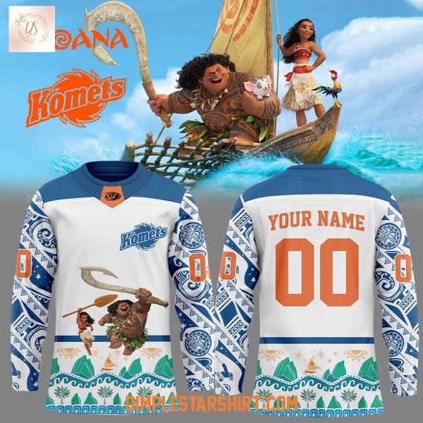 Fort Wayne Komets x Moana 2025 Hockey Jersey