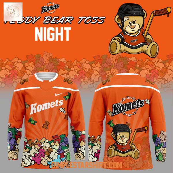 Fort Wayne Komets Teddy Bear Toss Night 2025 Jersey