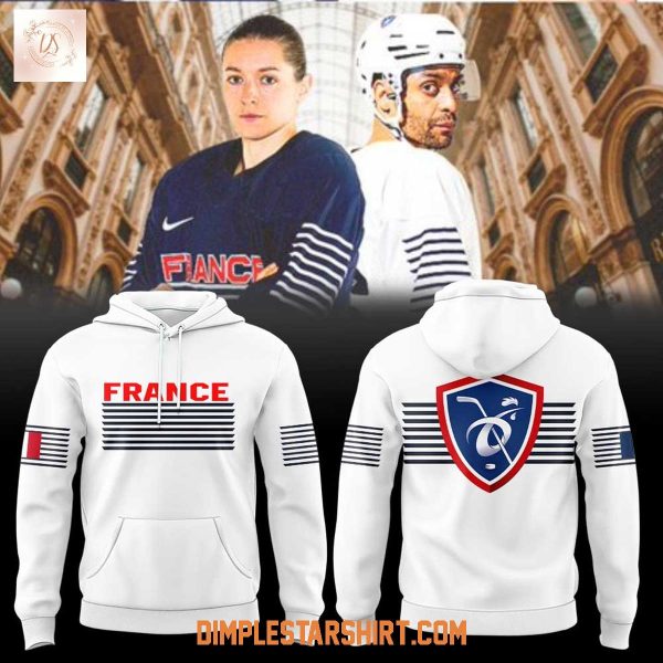 France Hockey Team Olympic 2026 Hoodie Shirt